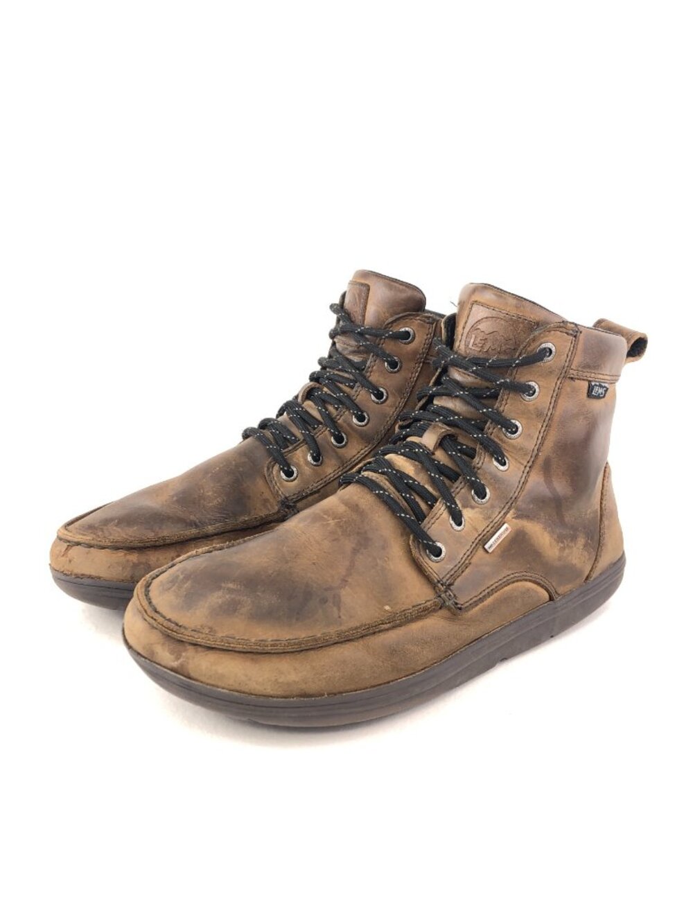 Lems Boulder Leather Minimalist Hiking Boots 13 - Picture 3 of 14